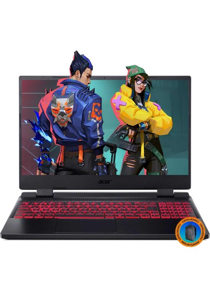 Nitro 5 AN515 NH.QM0EY.009A15 I7-12650H 16GB 512SSD RTX4060 15.6" Fhd W11P Dizüstü BILGISAYAR-CNT016