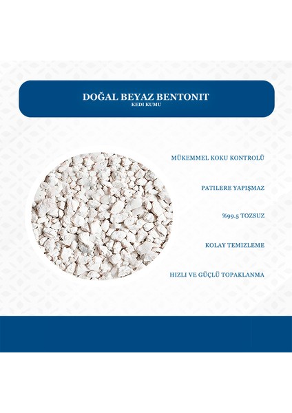 Natural Doğal Kokusuz Topaklanan Ince Taneli Kedi Kumu 20 Lt modelleri