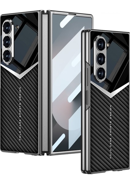 Samsung Galaxy Z Fold6 Için Gkk Pu Knight Telefon Kılıfı (Yurt Dışından)