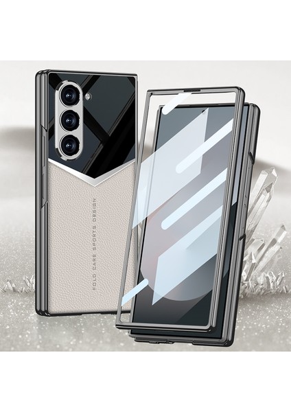 Samsung Galaxy Z Fold6 Için Gkk Pu Knight Telefon Kılıfı (Yurt Dışından) modelleri