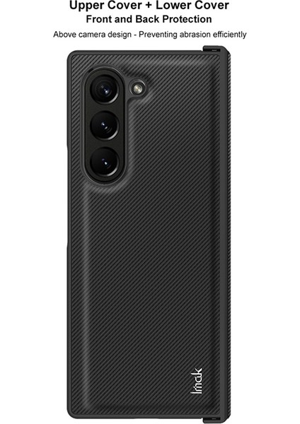 Samsung Galaxy Z Fold6 Için Karbon Fiber Pu+Pc Telefon Kılıfı (Yurt Dışından) indirimleri