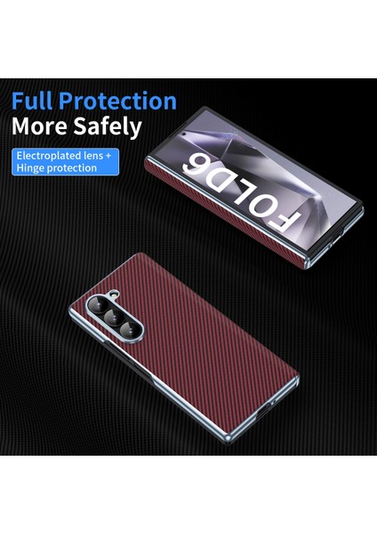 Samsung Galaxy Z Fold6 5g Için Karbon Fiber Dokulu Kılıf (Yurt Dışından) modelleri