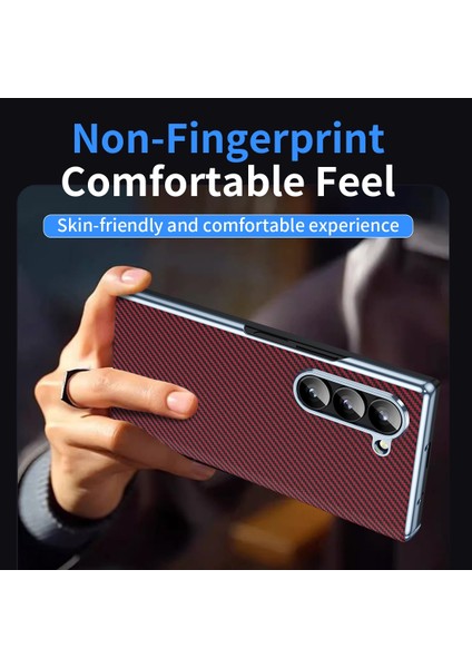 Samsung Galaxy Z Fold6 5g Için Karbon Fiber Dokulu Kılıf (Yurt Dışından) indirimleri