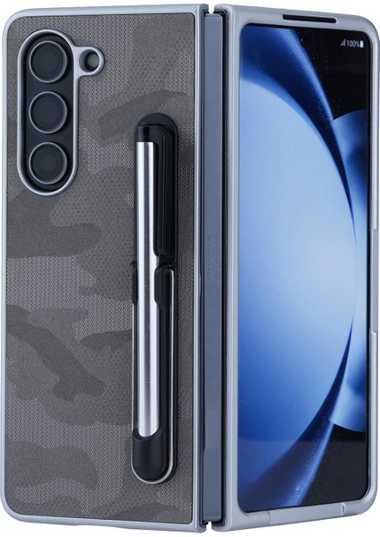Samsung Galaxy Z Fold5 5g Için Dokunmatik Kalemli Katlanabilir Kılıf (Yurt Dışından)