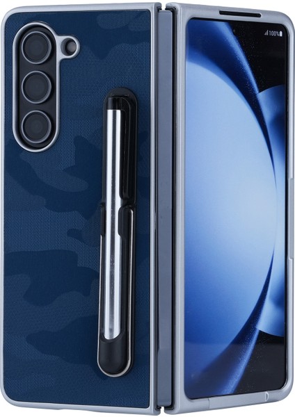 Samsung Galaxy Z Fold3 5g Için Dokunmatik Kalemli Katlanabilir Kılıf (Yurt Dışından)