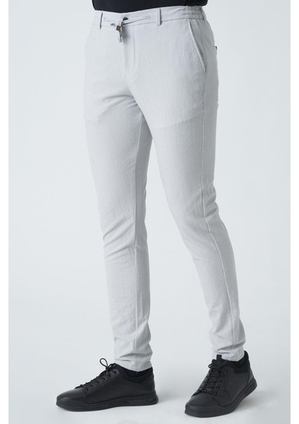 Whitestone Aberdeen P1016 Slim Fit Likralı Simi Jogger Pantolon Taş