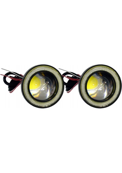 Sis Lambası Mercekli Angel Cob Led Beyaz 89 Mm R500
