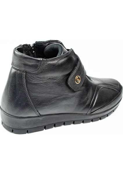 572 Siyah Deri Kadın Bot fırsatları