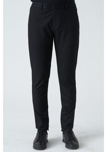 Bath P1019 Slim Fit Ecovert Carlos Pantolon Siyah