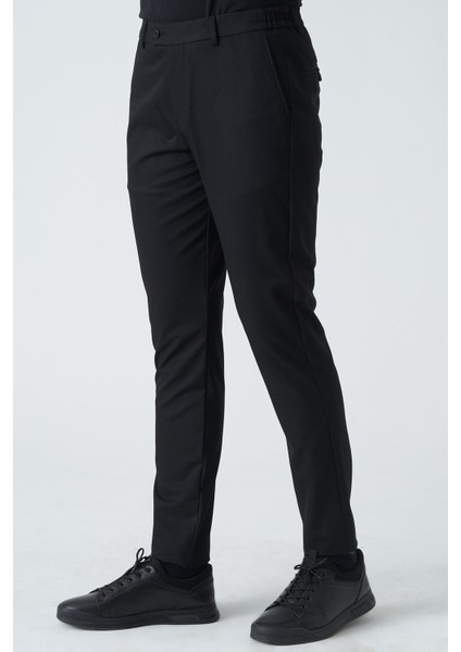 Bath P1019 Slim Fit Ecovert Carlos Pantolon Siyah