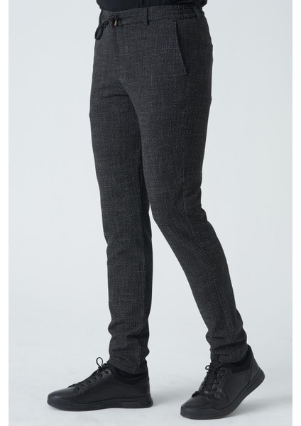 Bath P1019 Slim Fit Ecovert Carlos Pantolon Siyah