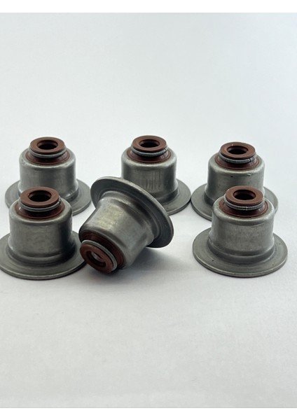 Subap Lastiği Sızdırmazlık Keçesi 16 Adet Fkm ON_S65 Kahverengi 6 X10,80/23 x 15,8 - 12011601