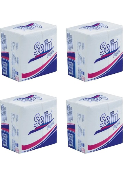 Selin Servis Peçete 24*24 100’LÜ 4 Paket