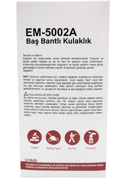 Manşon Kulaklık EM5002A