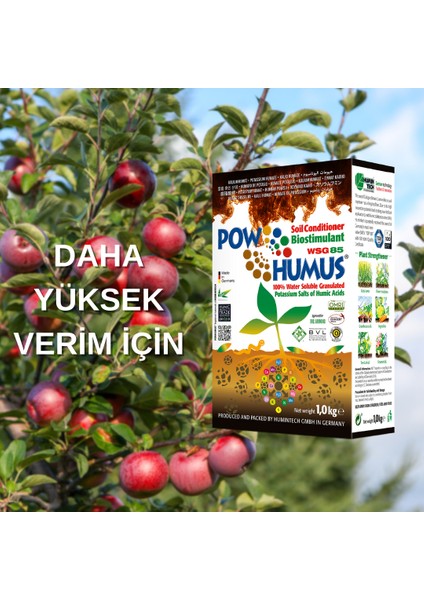 Pow Humus En Iyi Köklendirici, Bitki Besleme, Hümik Asit Gübresi 1 kg fırsatları