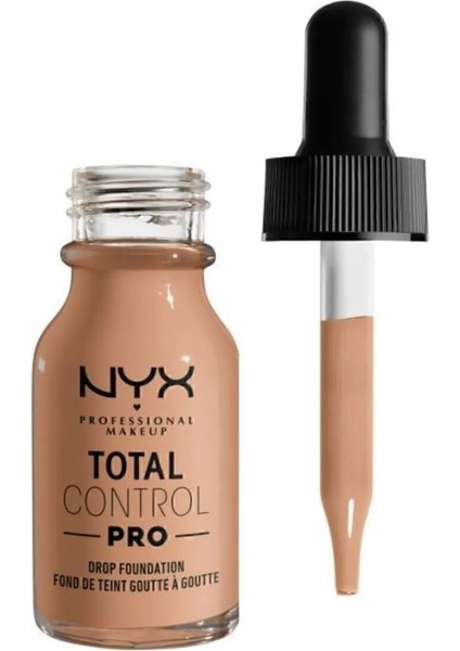 Total Control Pro Drop Foundation Medium Buff - Fondöten