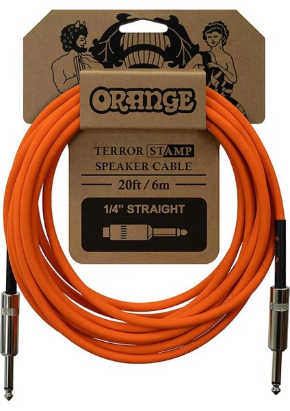 Orange CA041 Terror Stamp 1/4 Inch - 1/4 Inch Hoparlör Kablosu (6 Metre)