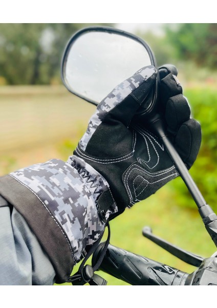 Kışlık Tam Koruma Su Geçirmez Motosiklet Eldiveni fiyatları
