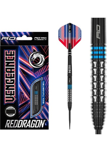 Vengeance Blue % 90 Tungsten Çelik Uçlu Dart Oku