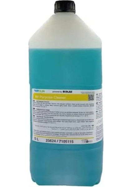 Topclin All Purpose Klor Içermeyen Çok Amaçlı Temizleyici 5l