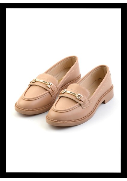 Nude Kadın Loafer Ayakkabı K01879100509