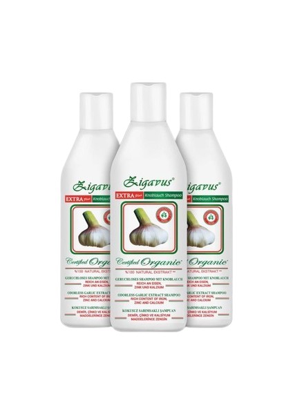 Extra Plus Sarımsaklı Şampuan 250ML