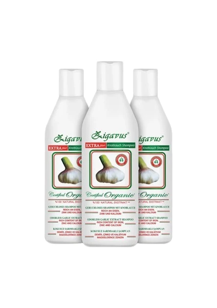 Extra Plus Sarımsaklı Şampuan 250ML