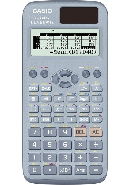 FX-991EX-BU Mavi Bilimsel Fonksiyonlu Hesap Makinesi