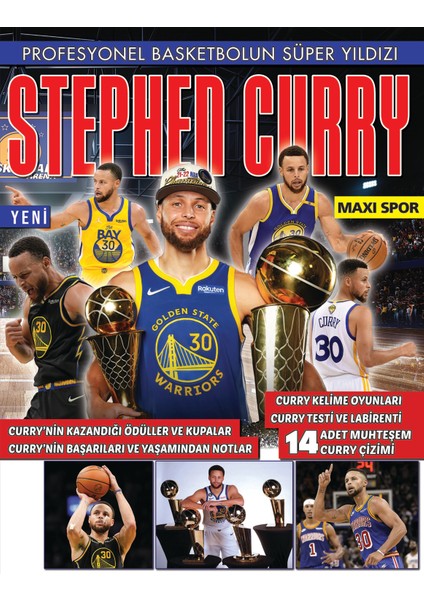 Stephen Curry Özel Albüm Poster Sticker 005