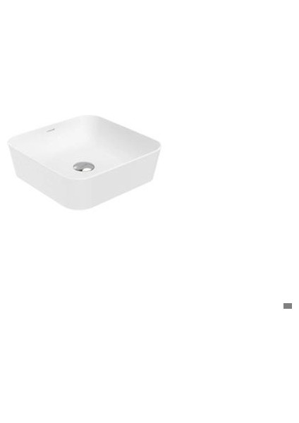 Creavit Ultra Kare Çanak Lavabo 40CM Beyaz Mat