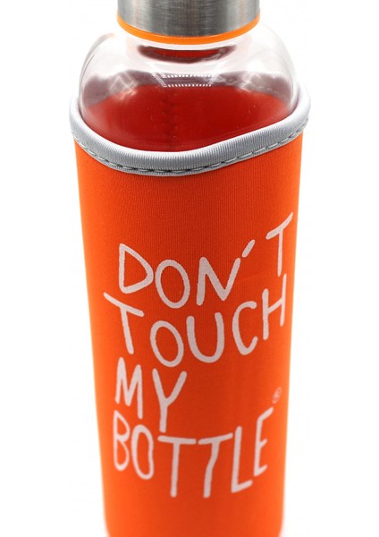 Kılıflı Cam Matara Turuncu 600 ml fiyatları