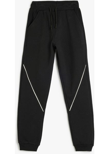 Jogger Eşofman Altı Şerit Detaylı