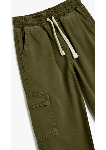 Kot Pantolon Beli ve Paçası Lastikli Pamuklu - Jegging Jean modelleri