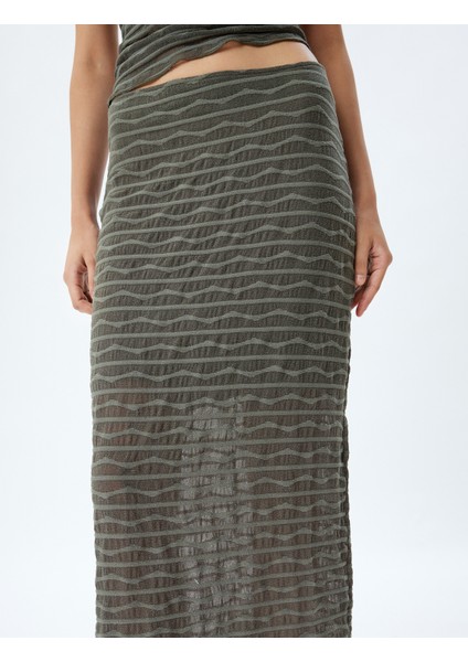 Uzun Kalem Etek Çizgili Astarlı Standart Bel indirimleri