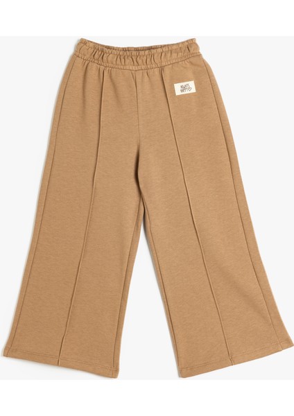 Bol Paça Eşofman Altı Beli Lastikli