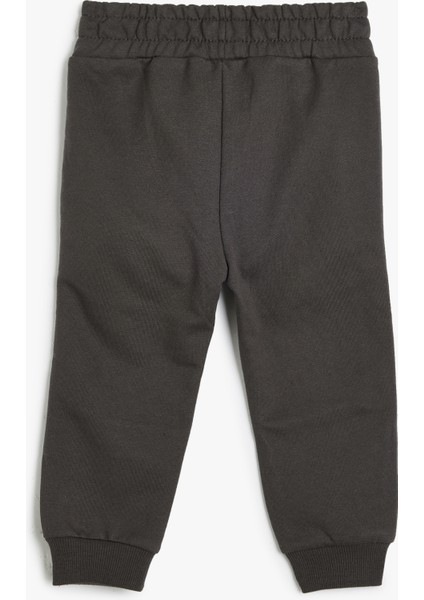 Jogger Eşofman Altı Beli Bağlamalı Pamuklu fiyatları