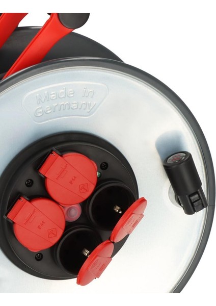 Professional Steelcore Serisi H07RN-F 3g2.5 Kablolu Sigorta Şalterli IP44 Lisanslı 25 Metre Makaralı Priz fırsatları