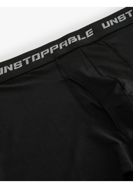 Slogan Baskılı Boxer modelleri