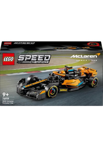 Speed Champions 2023 Mclaren Formula 1 Yarış Arabası 76919- 9 Yaş+ Için Yapım Seti (245 Parça)