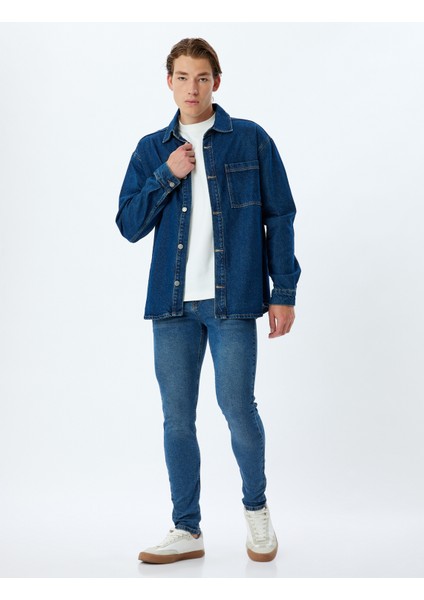 Skinny Fit Kot Pantolon - Michael Jean