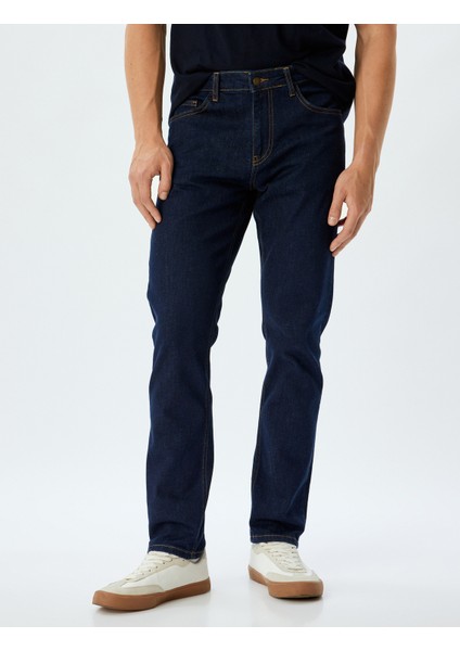 Slim Fit Kot Pantolon - Brad Jean