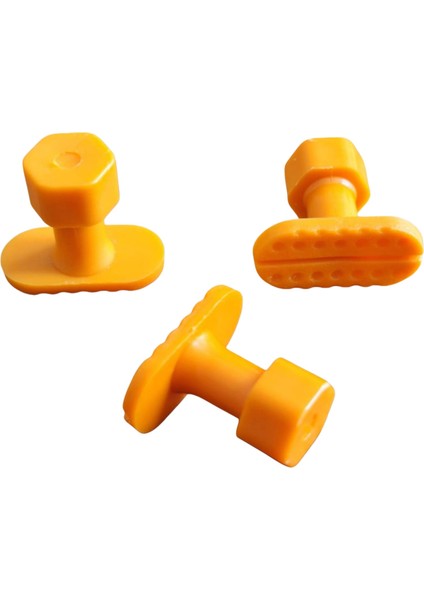 Pdr Boyasız Göçük Düzeltme Plastiği Düz Oval 25X12,5Mm Kırmızı 10 Adet