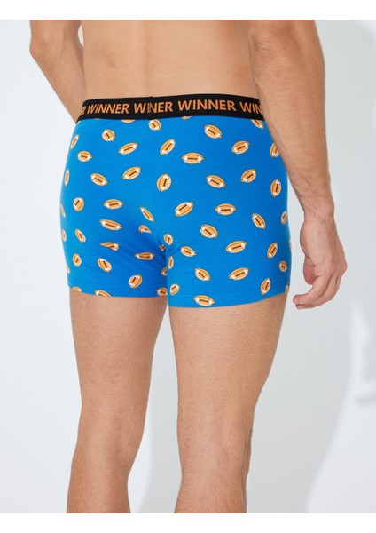 3'lü Boxer Seti Hentbol Baskılı Sloganlı Çok Renkli fırsatları