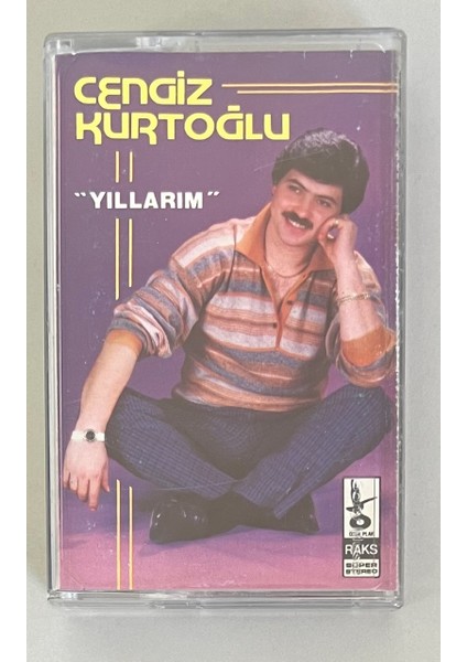 Cengiz Kurtoğlu Yıllarım Kaset (Orjinal Dönem Kağıt Baskı)