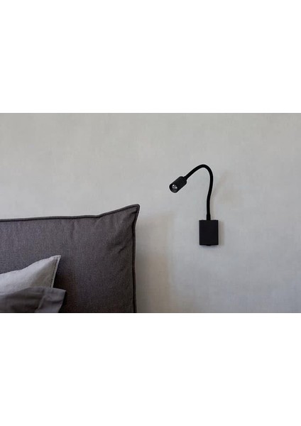 Elektrikle Çalışır, 3 Wat Günışığı Iç Mekan Metal LED Aplik, Yatakbaşı, Tablo Üstü Modern LED Aplik