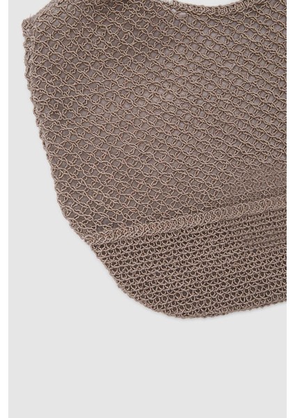 Casya Makrome Bej Omuz Çantası fiyatları