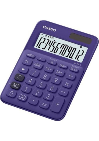 MS-20UC-PL Renkli Masa Tipi 12 Hane Hesap Makinası