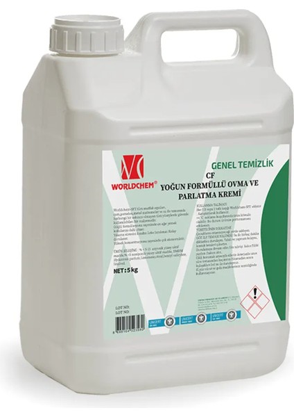Yoğun Formüllü Ovma ve Parlatma Cif Krem 5 kg