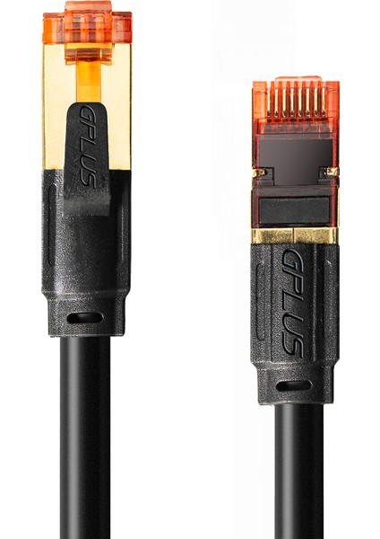 Cat8 5 Metre S/ftp 40G 2000MHZ 26AWG Bc Emi Pimf Örgülü Folyo Kaplama Stp Sf/ftp Network Ethernet Lan Kablo 5m
