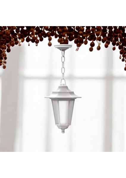 10 Watt Günışığı Ampullü Plastik Kasa Iç ve Dış Mekan, Bahçe Avizesi, Balkon, Teras, Kamelya Sarkıt fırsatları